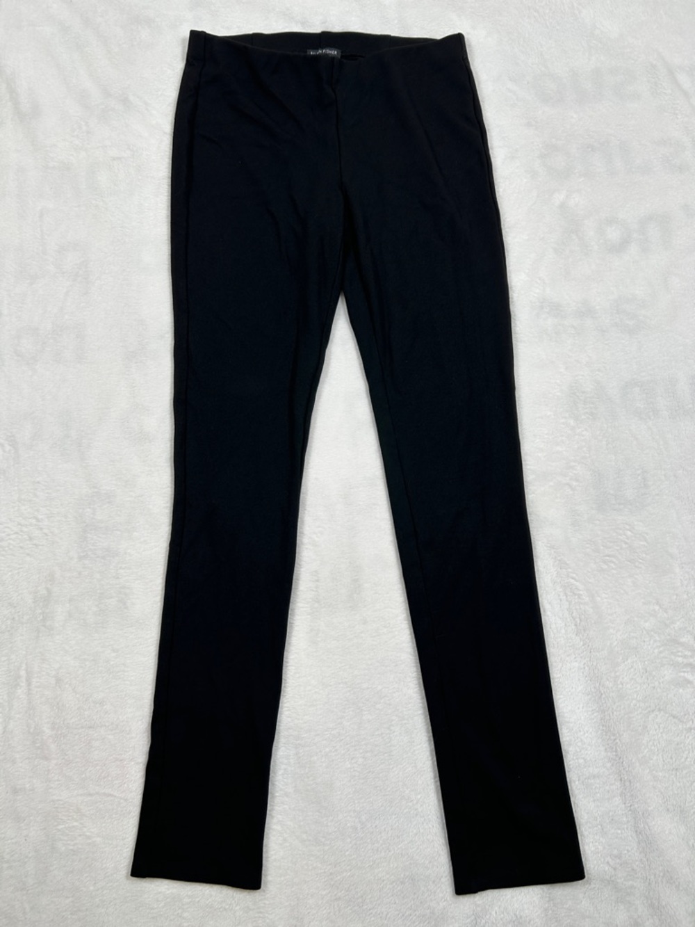 Eileen Fisher Pull On Legging Pants Women’s XS Black Slim Fit 32” Leg